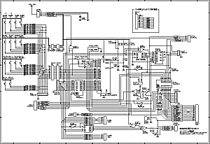 直流安定化電源コントロール部回路図